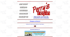 Desktop Screenshot of perrysresin.com